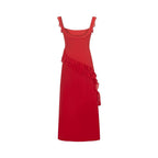 Asymmetric Skirt Dress