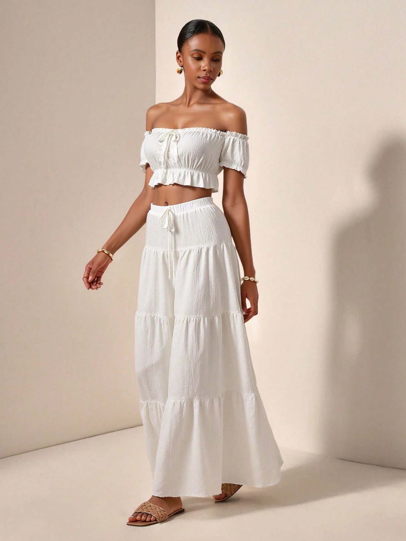 Women Soft Skirt And Top