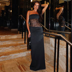 Women's Y2K Lace Long Dress