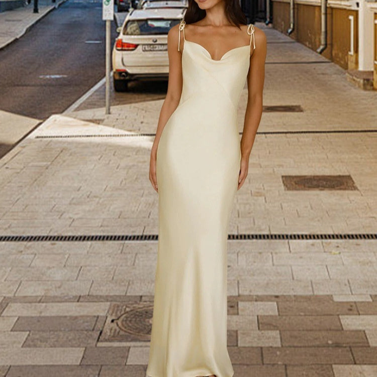 Slim-fit Strap Dress