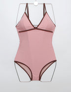 Chic Retro One-Piece Swimsuit