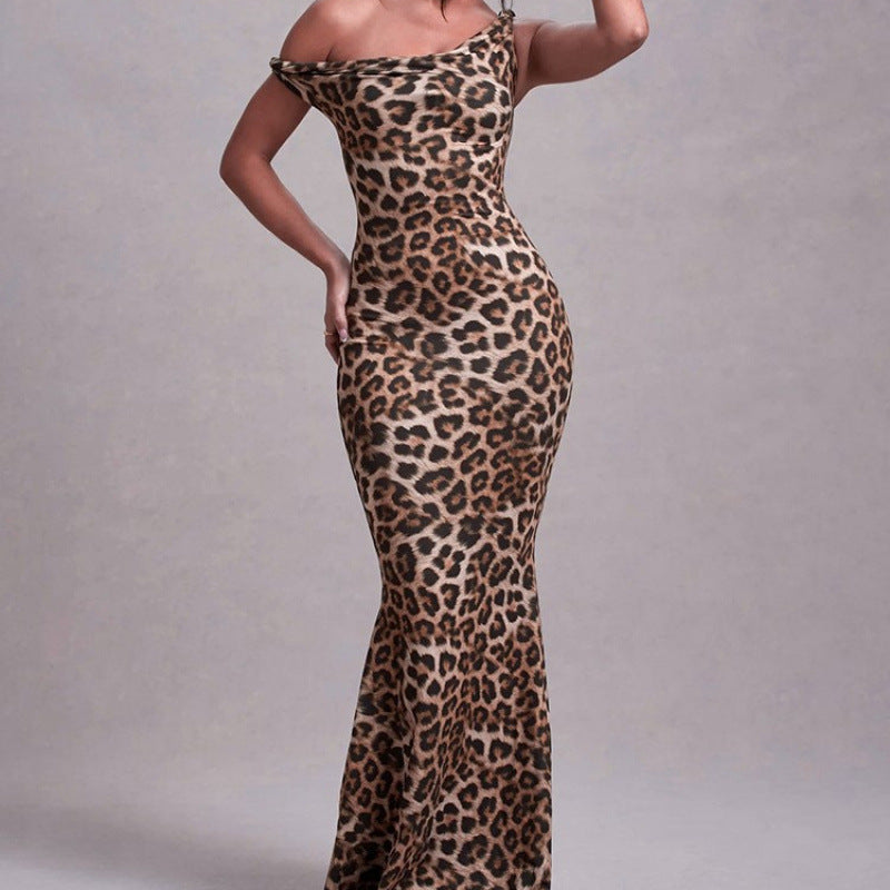 Print Summer Bodycon Dress With Strappy Bodice Chic Sundress